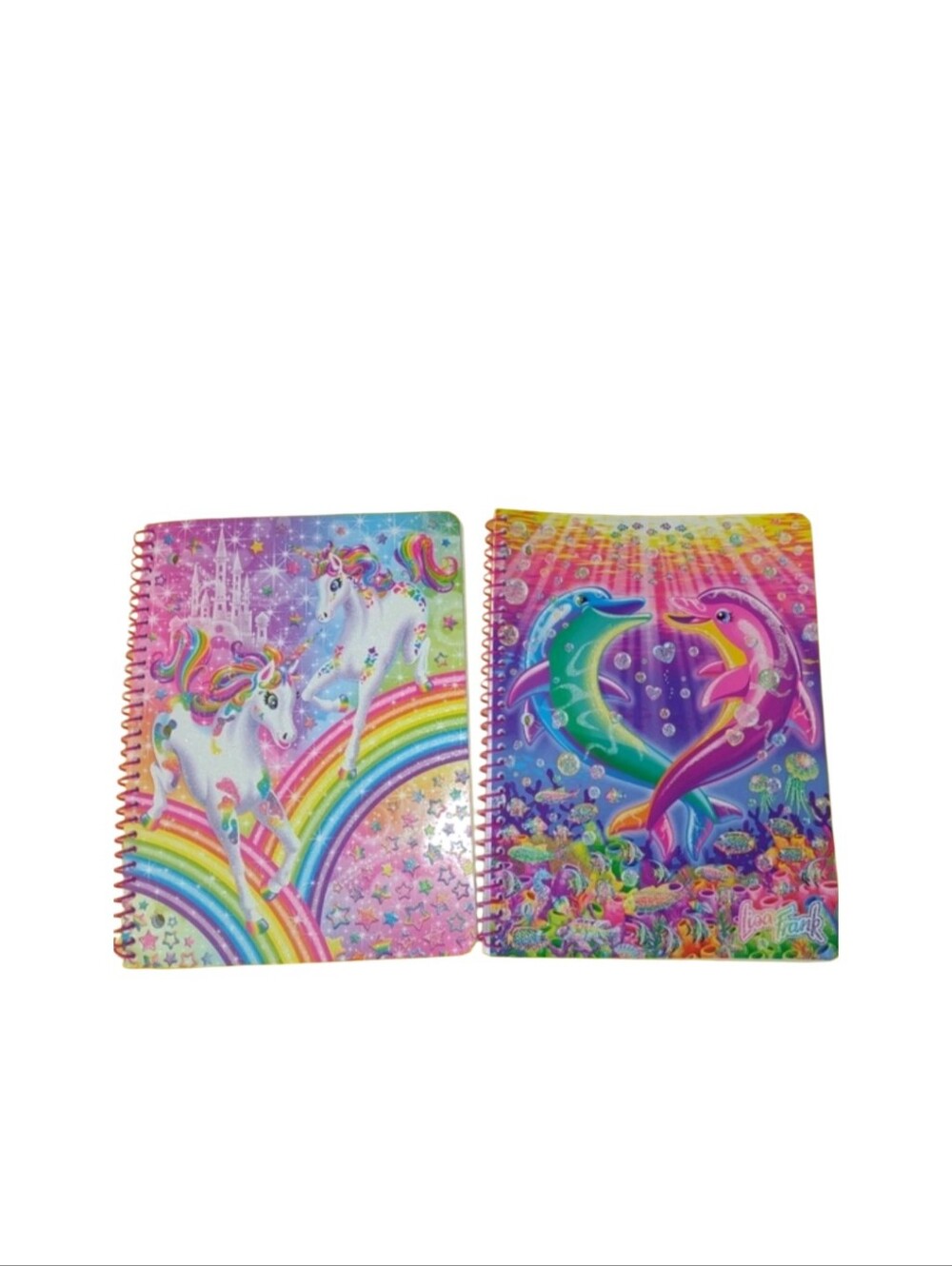 Lisa Frank Rainbow Unicorn Notebook - Dolphin Notebook
